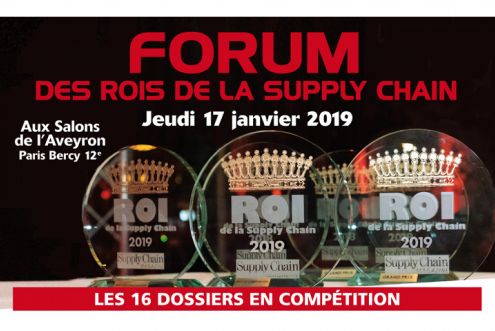 Le Forum des Rois de la Supply Chain aura lieu le 17 janvier prochain aux Salons de l'Aveyron