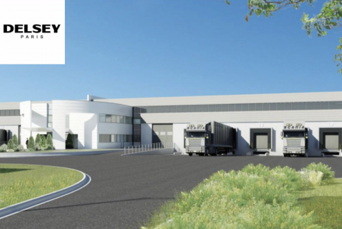 Entrepôt France : DELSEY déménage sa logistique sur une plate-forme dernière génération à Survilliers (95)