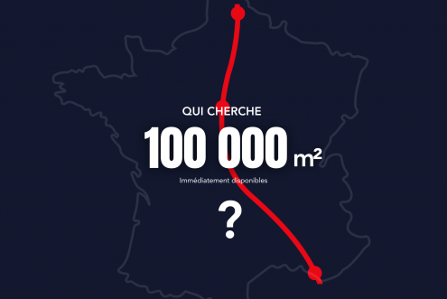 À LA RECHERCHE DE SURFACES LOGISTIQUES XXL ?