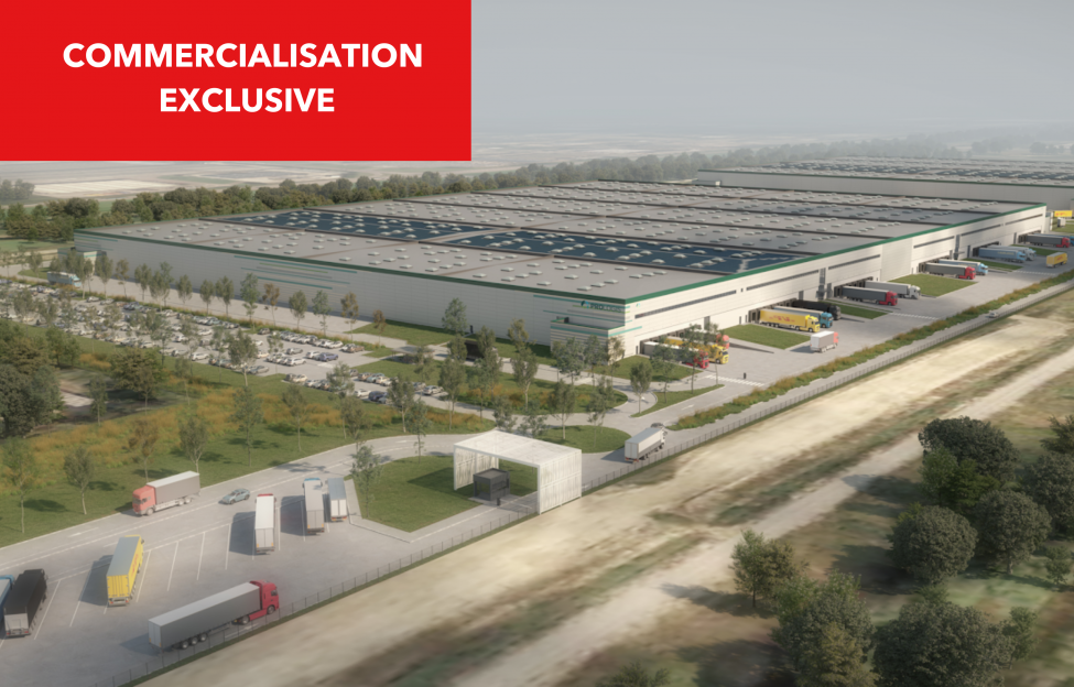 Commercialisation exclusive - LE HAVRE / Parc logistique du Pont de Normandie 3 - 75 000 + 50 000 m²