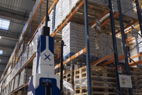 DELTA DRONE MET AU POINT UN SYSTEME D'INVENTAIRE LOGISTIQUE ASSISTÉ PAR DRONE