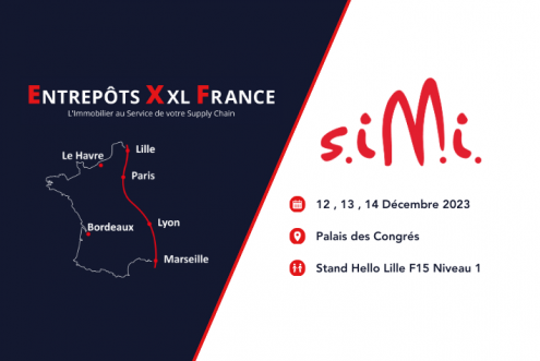 L’équipe  ENTREPÔTS XXL FRANCE  s’est rendu au SIMI les 6,7 et 8 décembre dernier au Palais des Congrès de Paris.